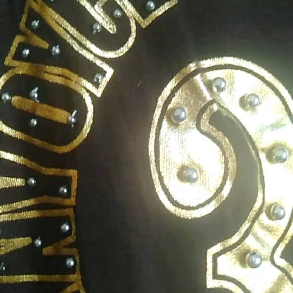 Sexy tank top and crop Jacket brown and gold colour - Picture 6 of 11